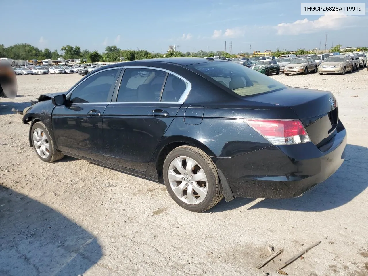 2008 Honda Accord Exl VIN: 1HGCP26828A119919 Lot: 68527624