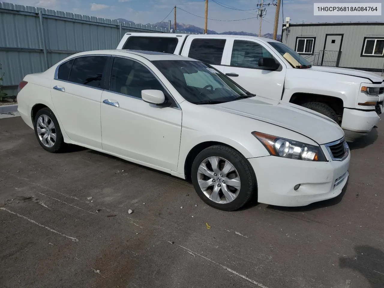 2008 Honda Accord Exl VIN: 1HGCP36818A084764 Lot: 70336594