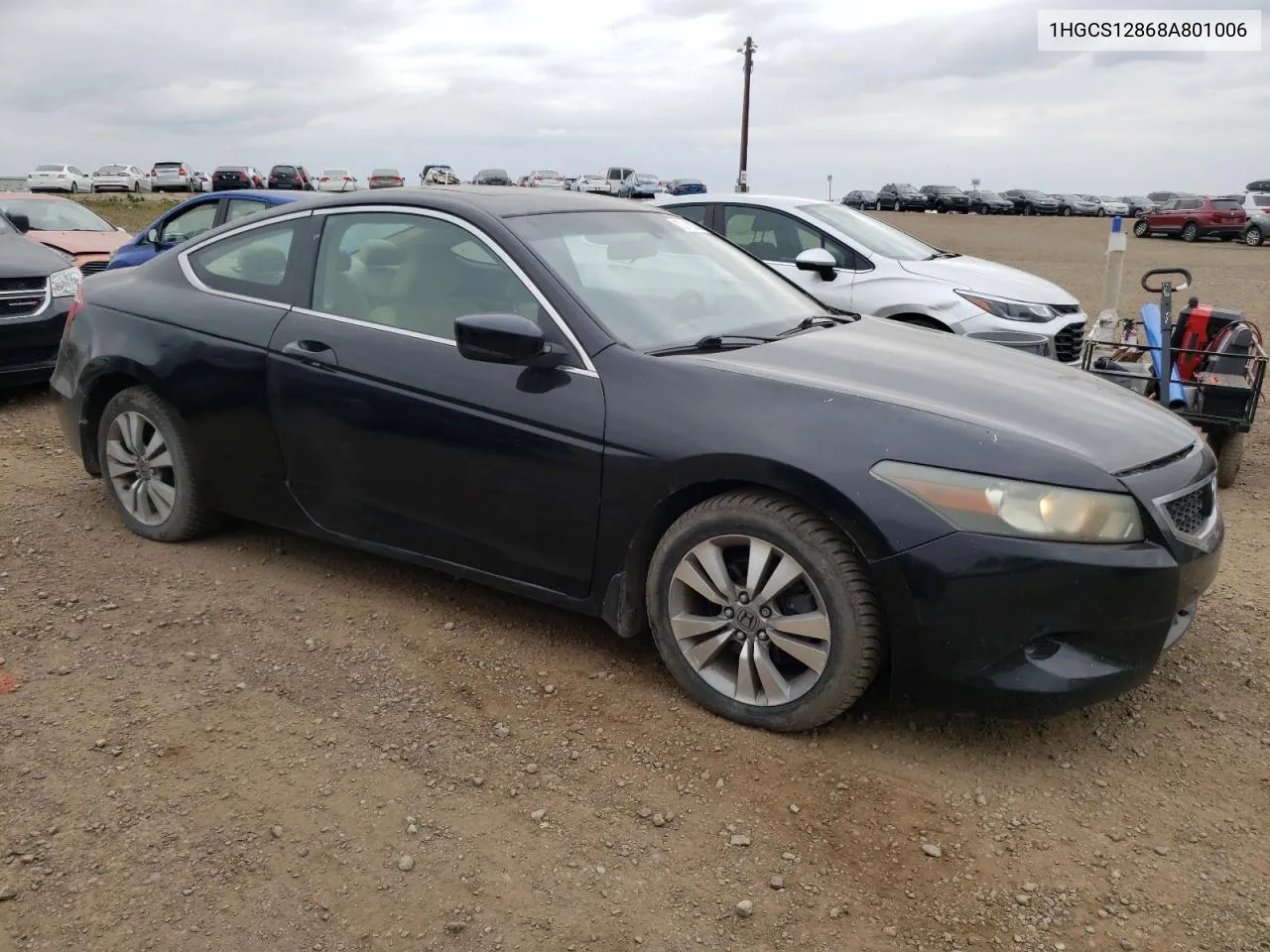 2008 Honda Accord Exl VIN: 1HGCS12868A801006 Lot: 70460374