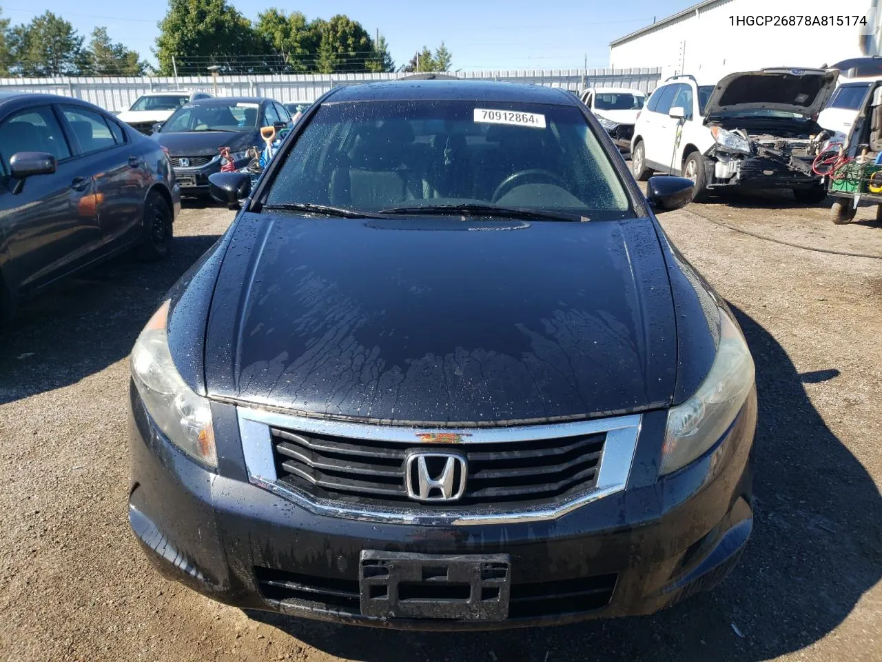 2008 Honda Accord Exl VIN: 1HGCP26878A815174 Lot: 70912864