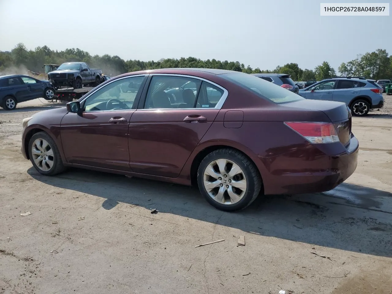 2008 Honda Accord Ex VIN: 1HGCP26728A048597 Lot: 71256974