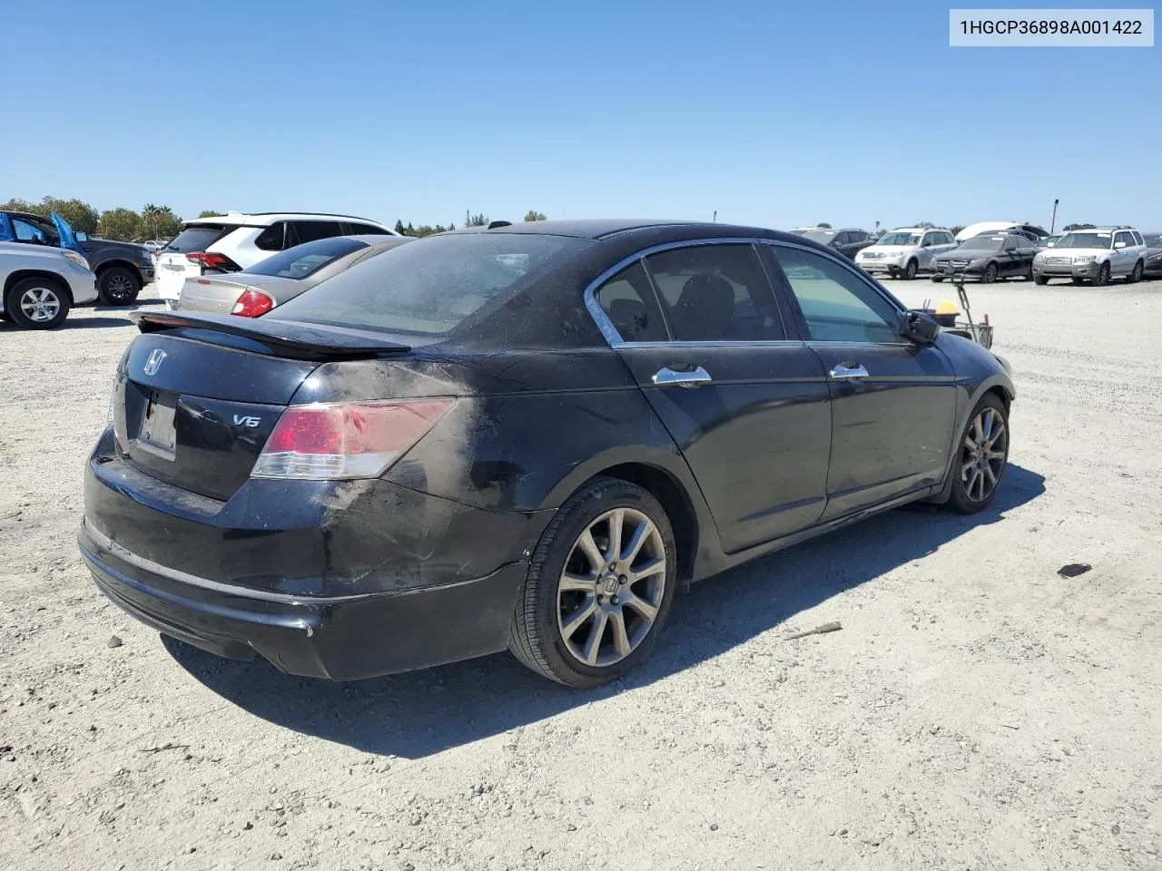 2008 Honda Accord Exl VIN: 1HGCP36898A001422 Lot: 71491394