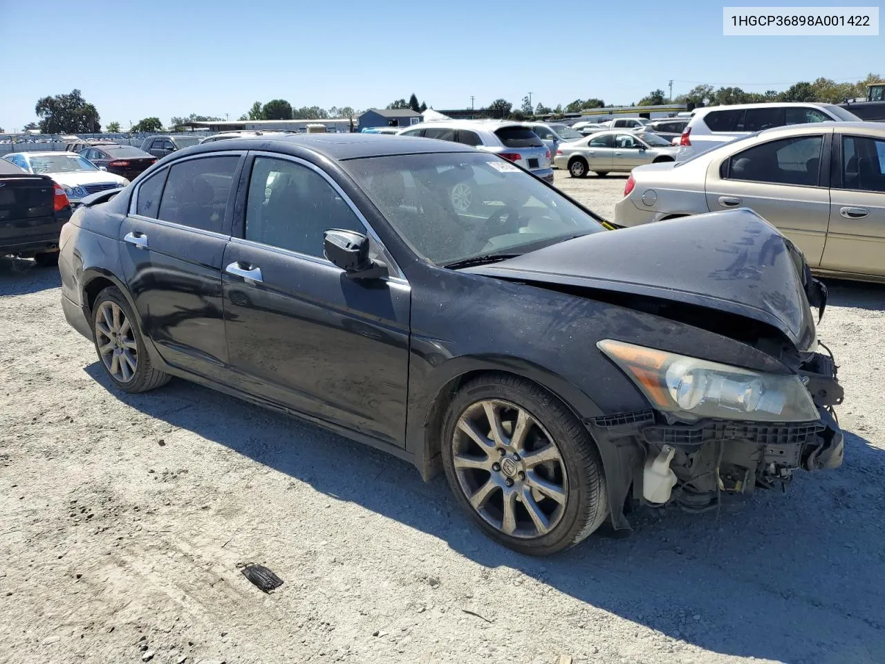 2008 Honda Accord Exl VIN: 1HGCP36898A001422 Lot: 71491394