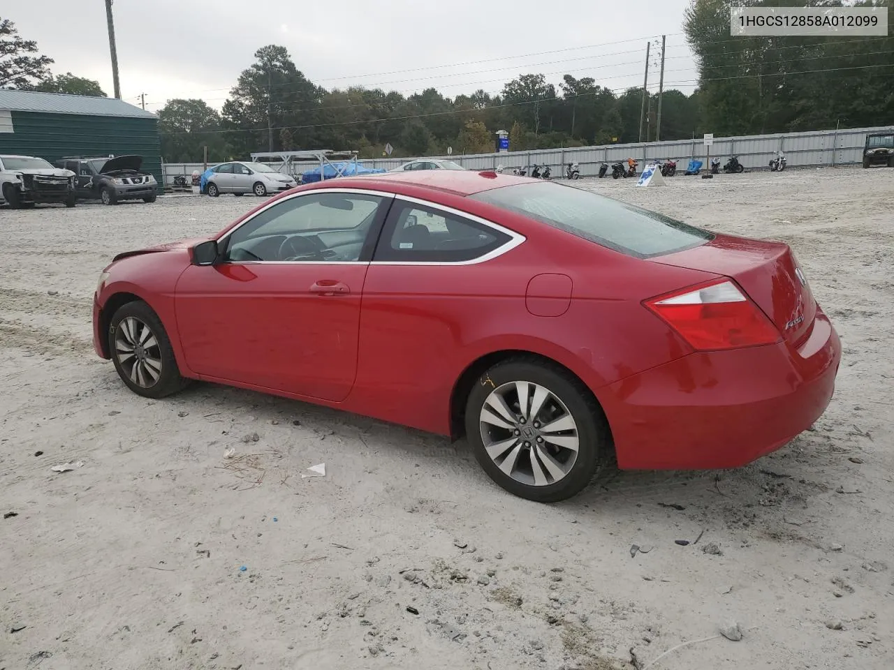 1HGCS12858A012099 2008 Honda Accord Exl