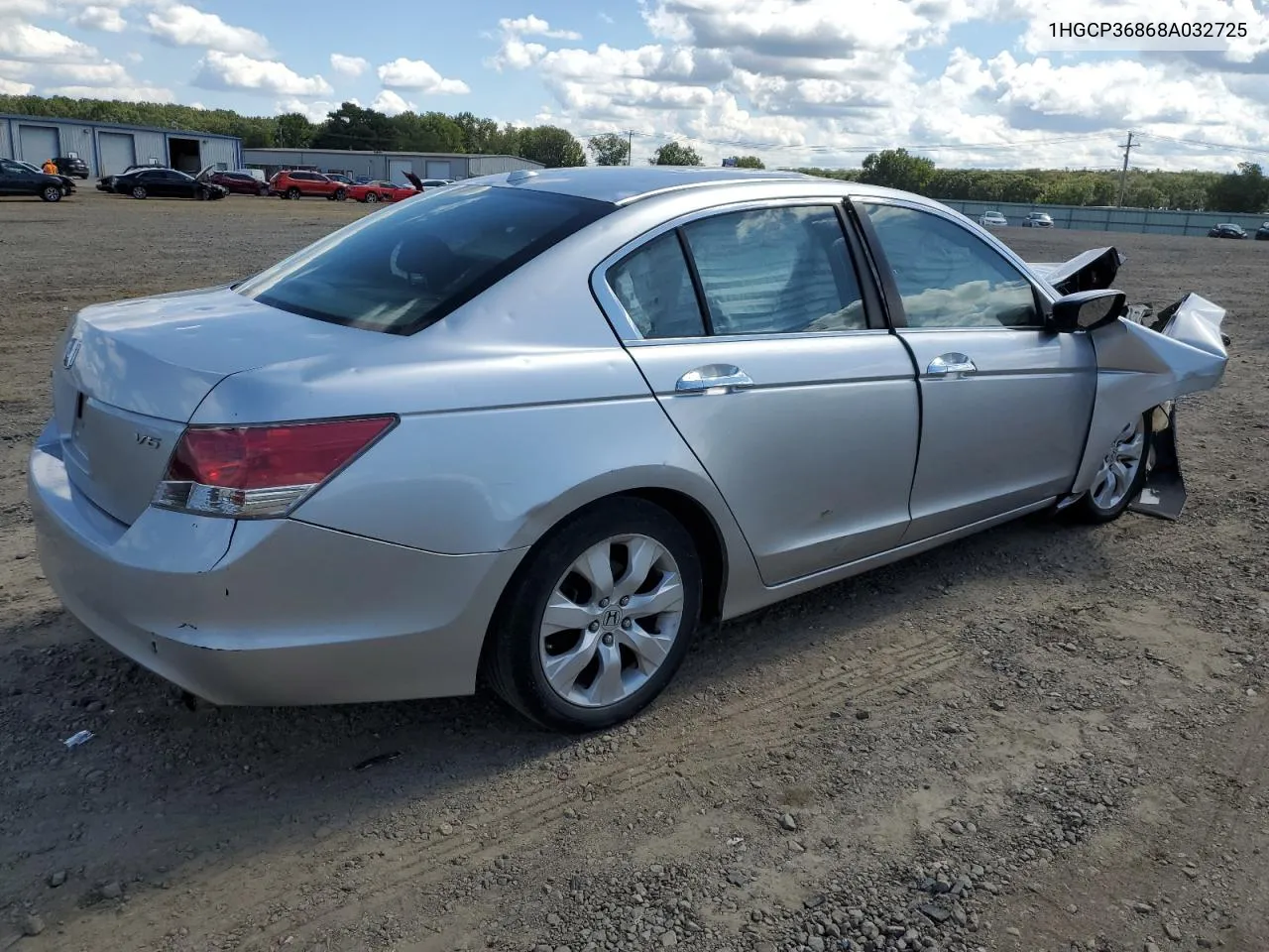 2008 Honda Accord Exl VIN: 1HGCP36868A032725 Lot: 72985674