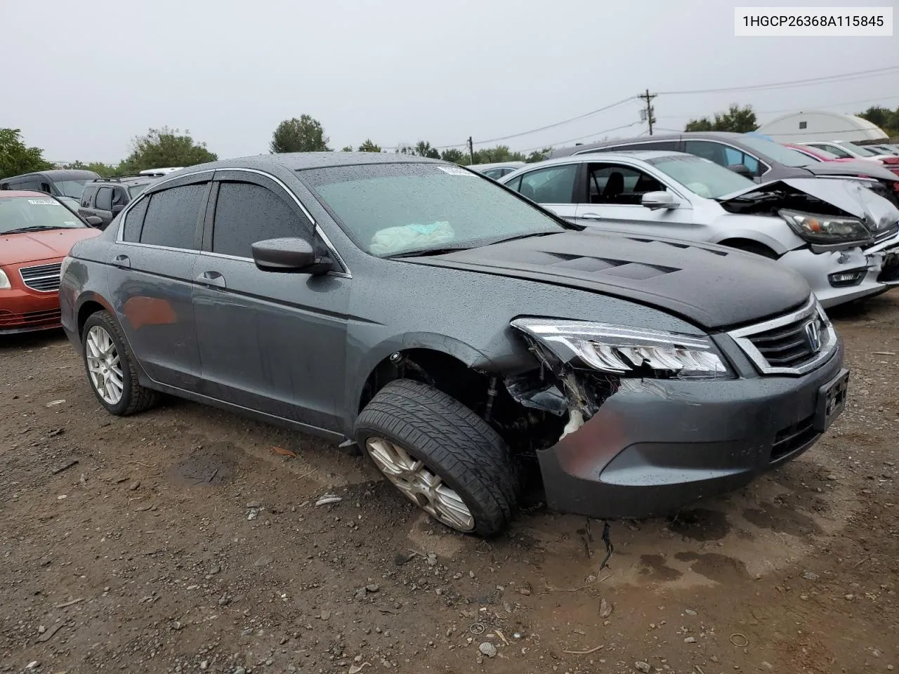 2008 Honda Accord Lx VIN: 1HGCP26368A115845 Lot: 73094584