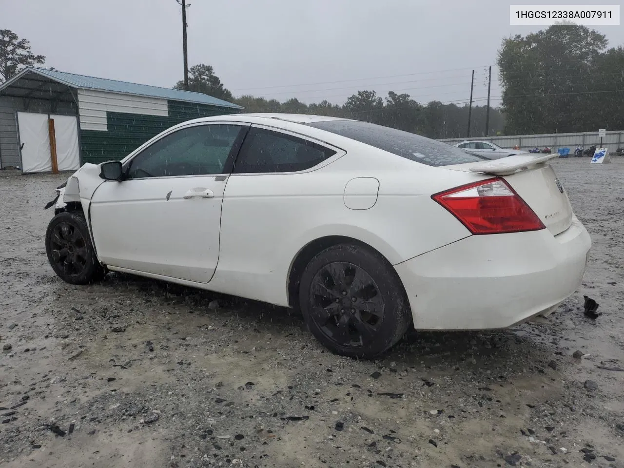 1HGCS12338A007911 2008 Honda Accord Lx-S