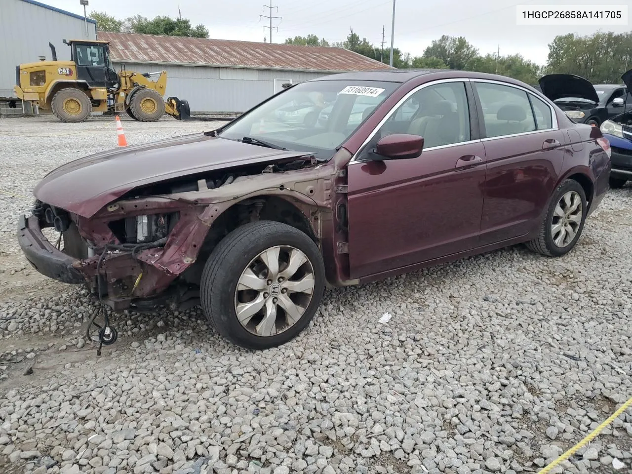 1HGCP26858A141705 2008 Honda Accord Exl