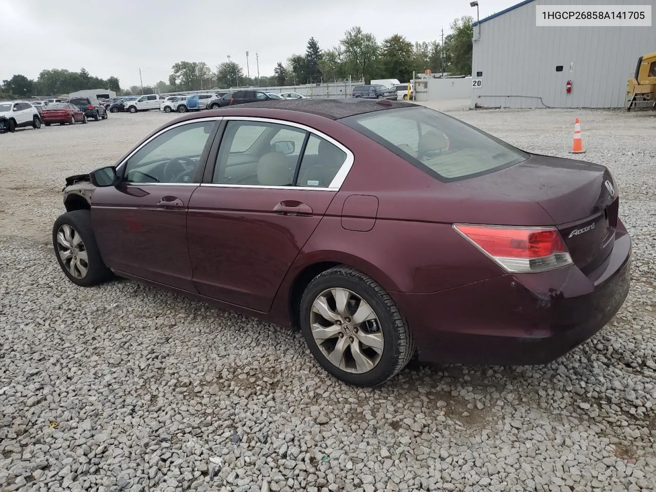 2008 Honda Accord Exl VIN: 1HGCP26858A141705 Lot: 73160914