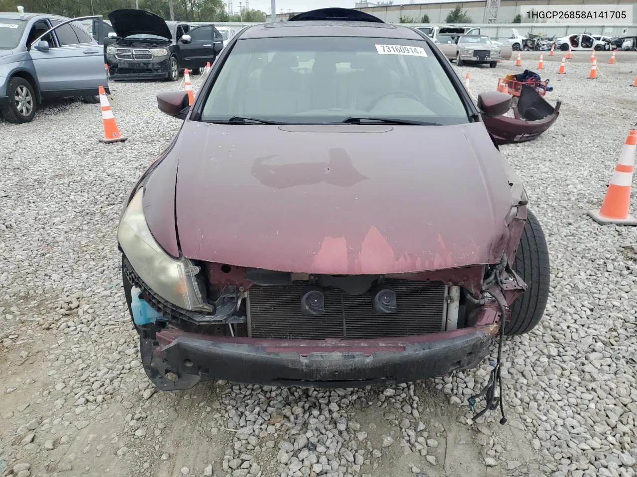 1HGCP26858A141705 2008 Honda Accord Exl