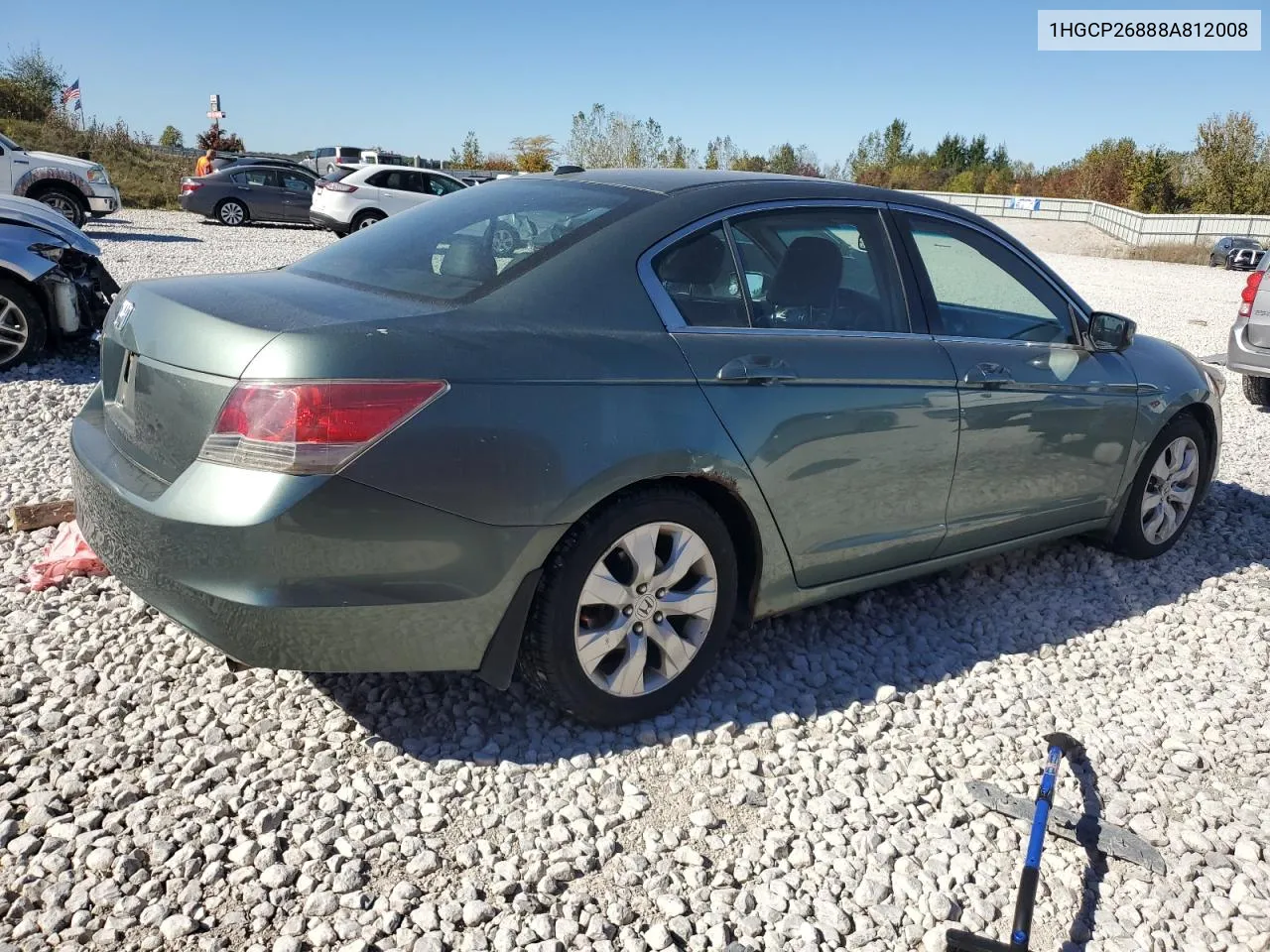 2008 Honda Accord Exl VIN: 1HGCP26888A812008 Lot: 73484894