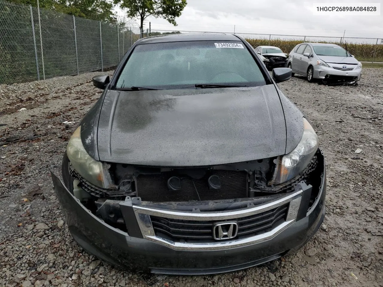 2008 Honda Accord Exl VIN: 1HGCP26898A084828 Lot: 73492354