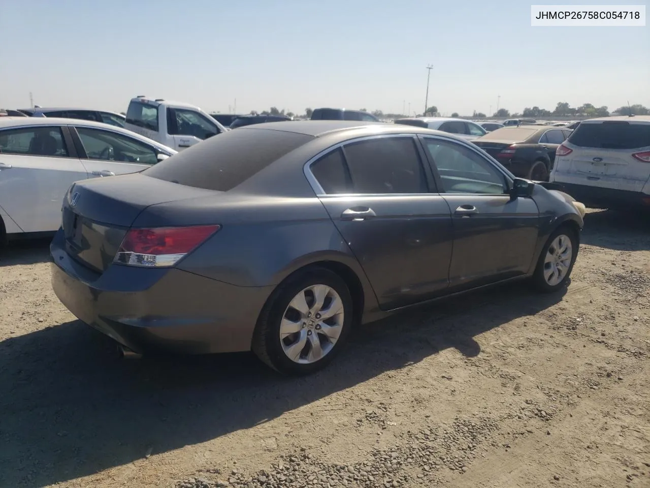 2008 Honda Accord Ex VIN: JHMCP26758C054718 Lot: 73732394