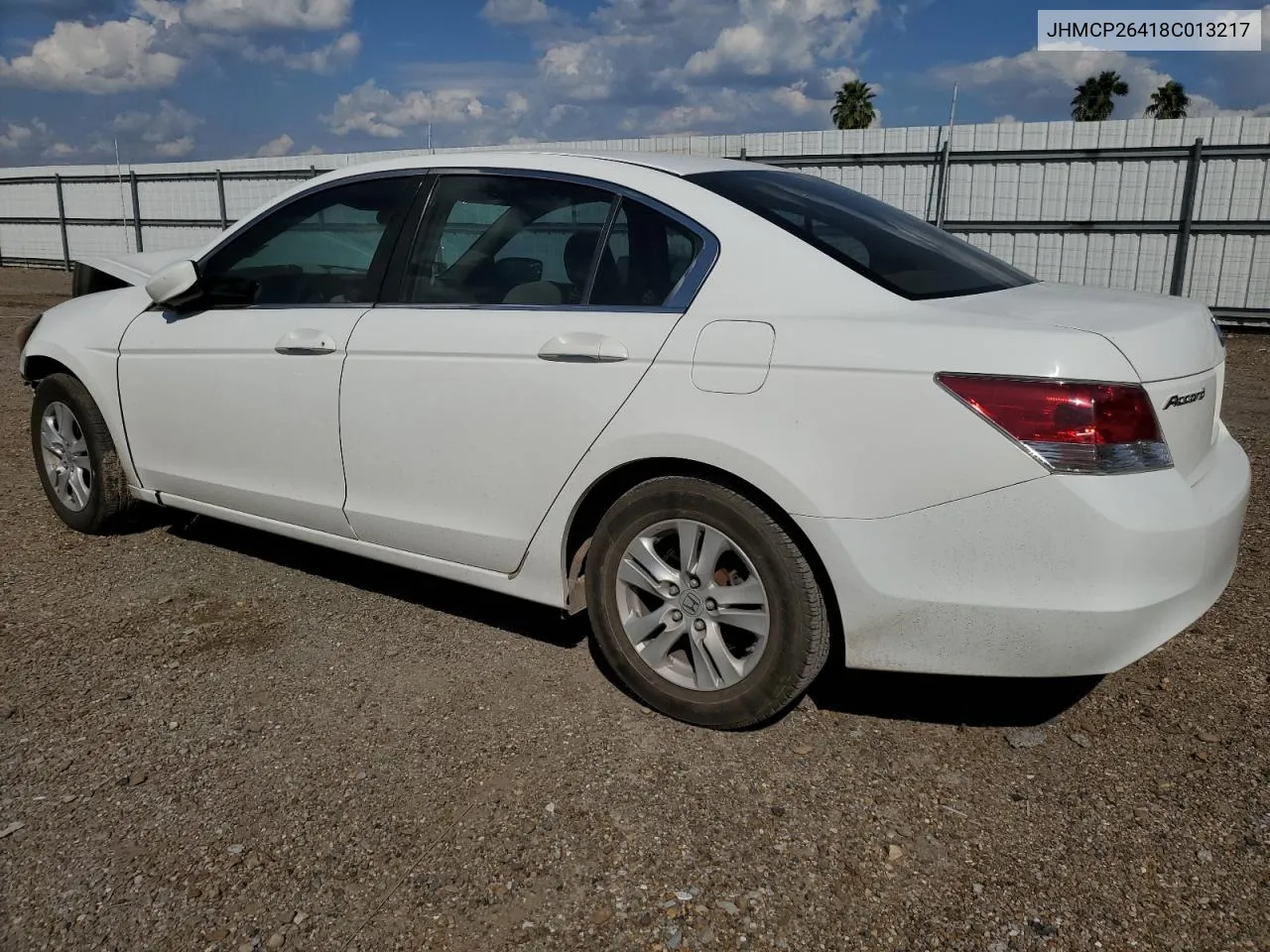 2008 Honda Accord Lxp VIN: JHMCP26418C013217 Lot: 74096424