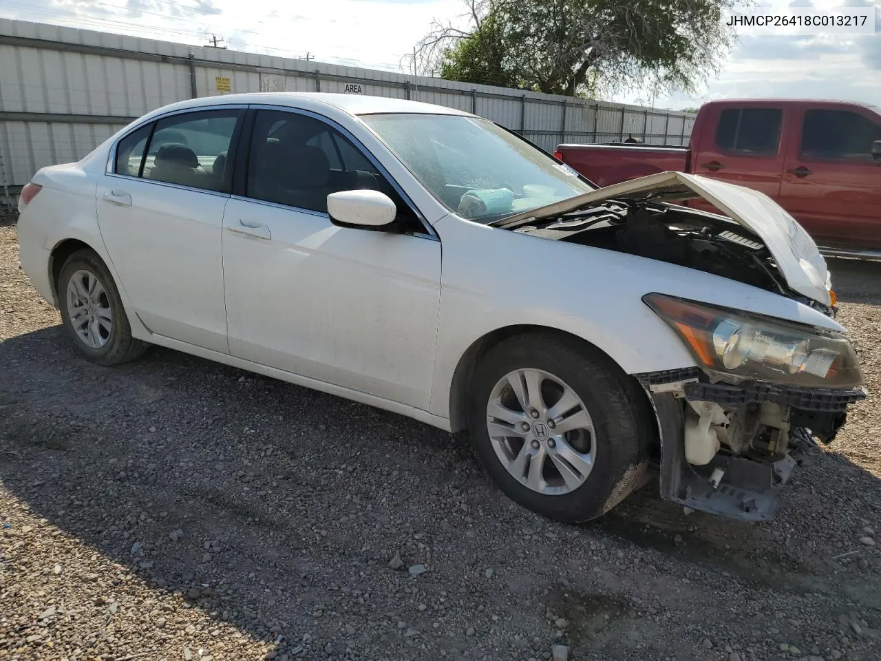 2008 Honda Accord Lxp VIN: JHMCP26418C013217 Lot: 74096424