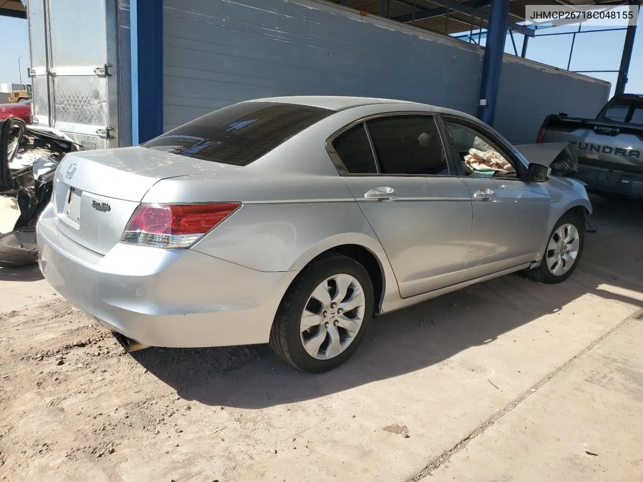 2008 Honda Accord Ex VIN: JHMCP26718C048155 Lot: 74474384