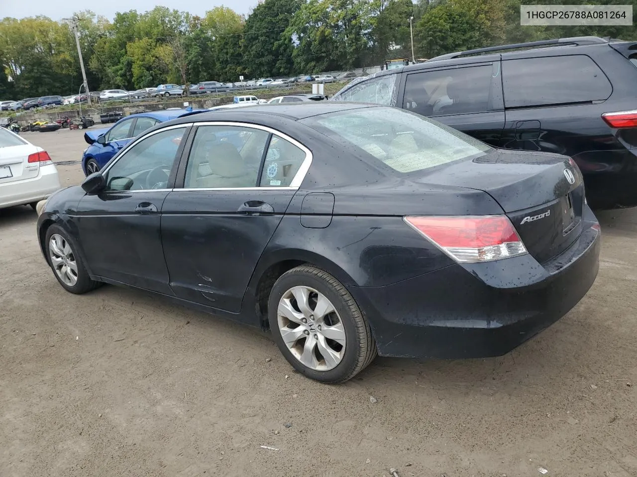 2008 Honda Accord Ex VIN: 1HGCP26788A081264 Lot: 74789494