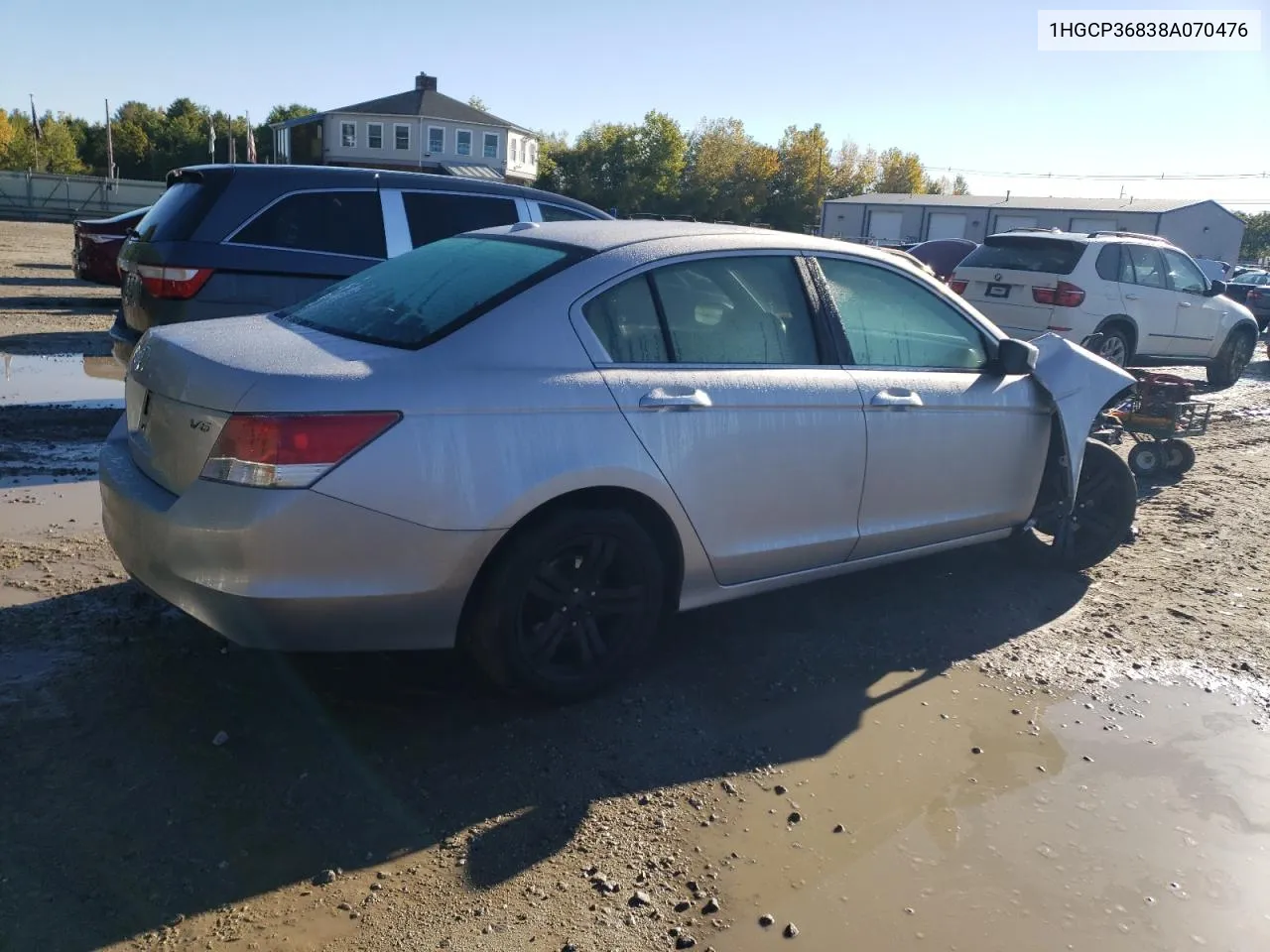 2008 Honda Accord Exl VIN: 1HGCP36838A070476 Lot: 74992414