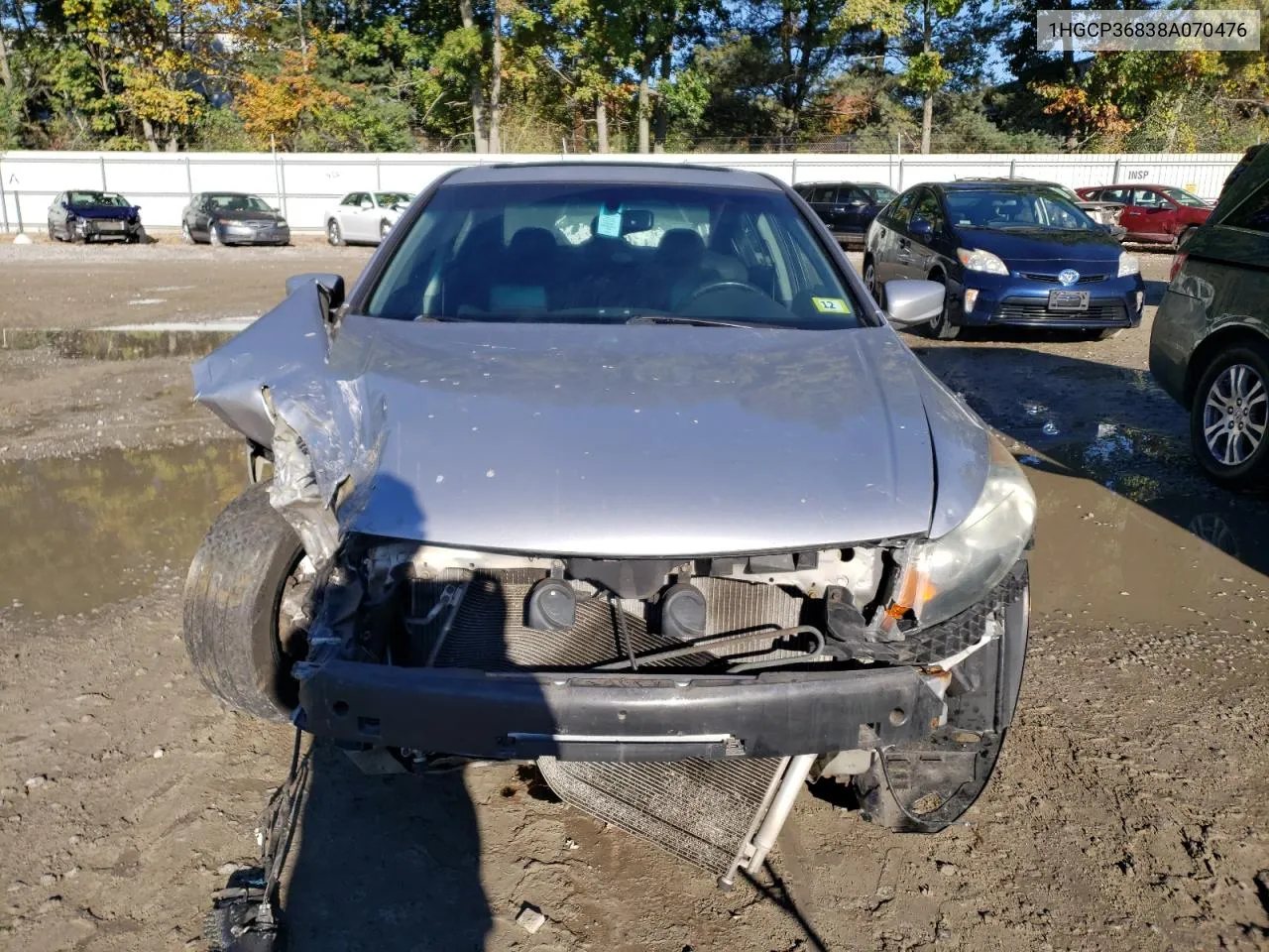 2008 Honda Accord Exl VIN: 1HGCP36838A070476 Lot: 74992414