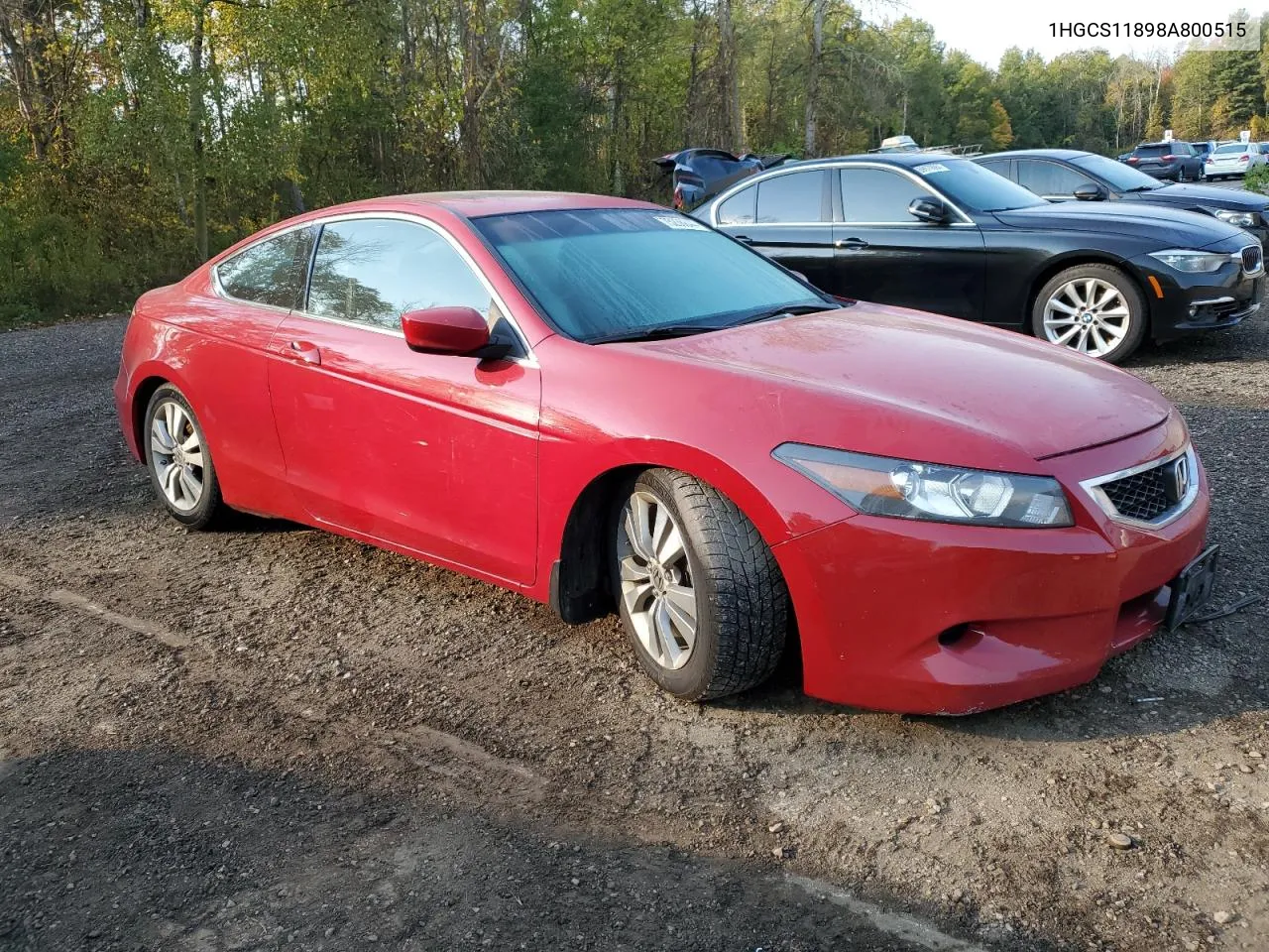 2008 Honda Accord Exl VIN: 1HGCS11898A800515 Lot: 75236844