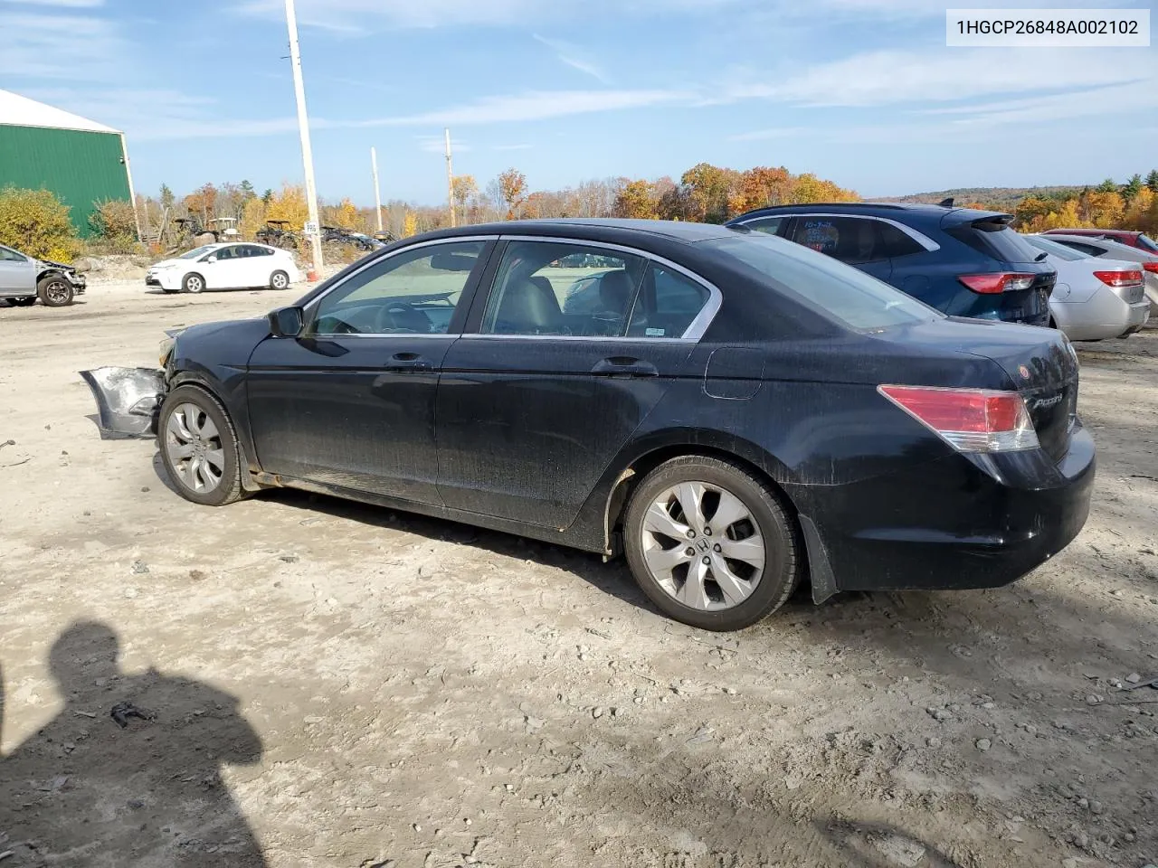 2008 Honda Accord Exl VIN: 1HGCP26848A002102 Lot: 76035894