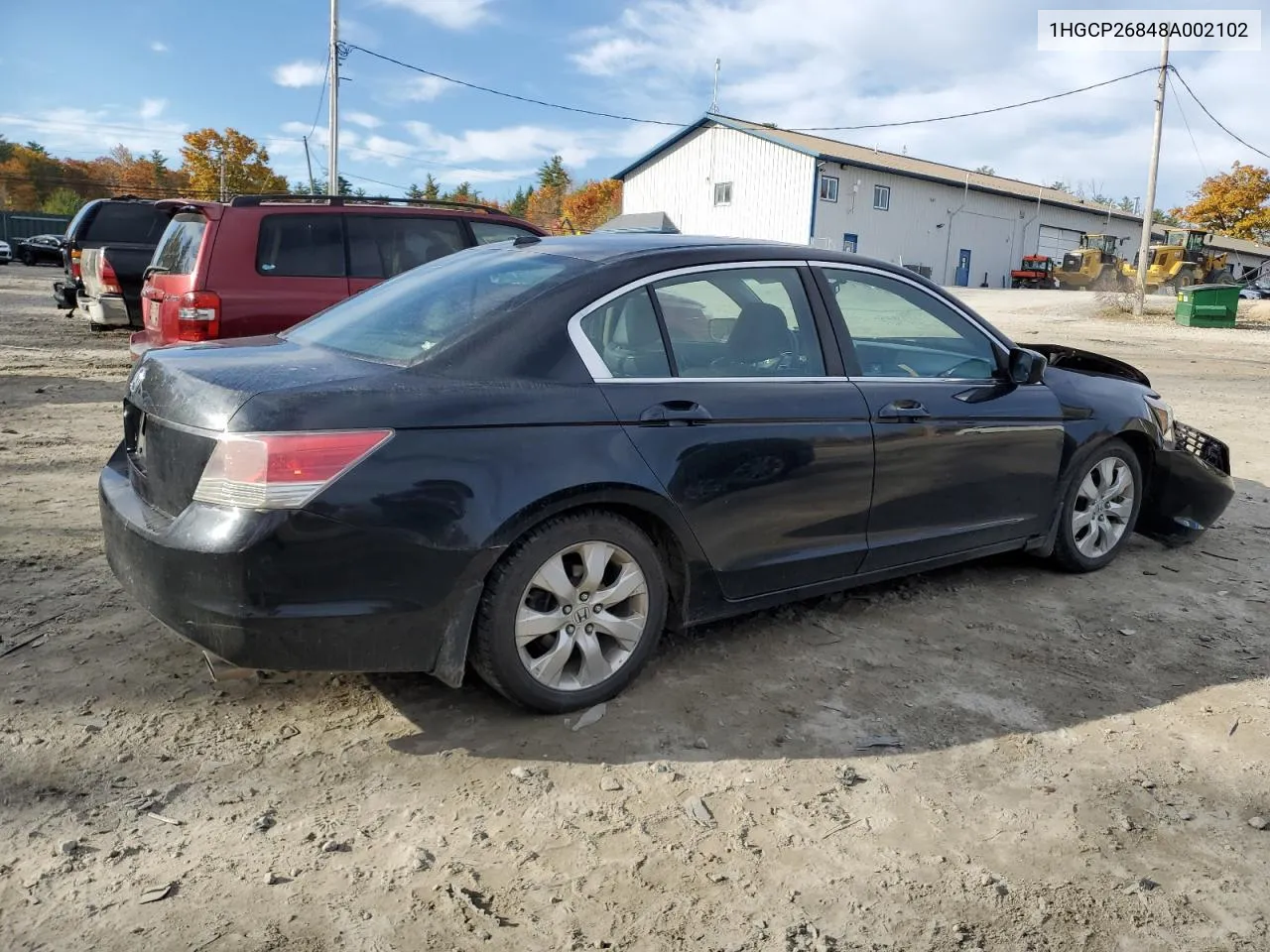 2008 Honda Accord Exl VIN: 1HGCP26848A002102 Lot: 76035894