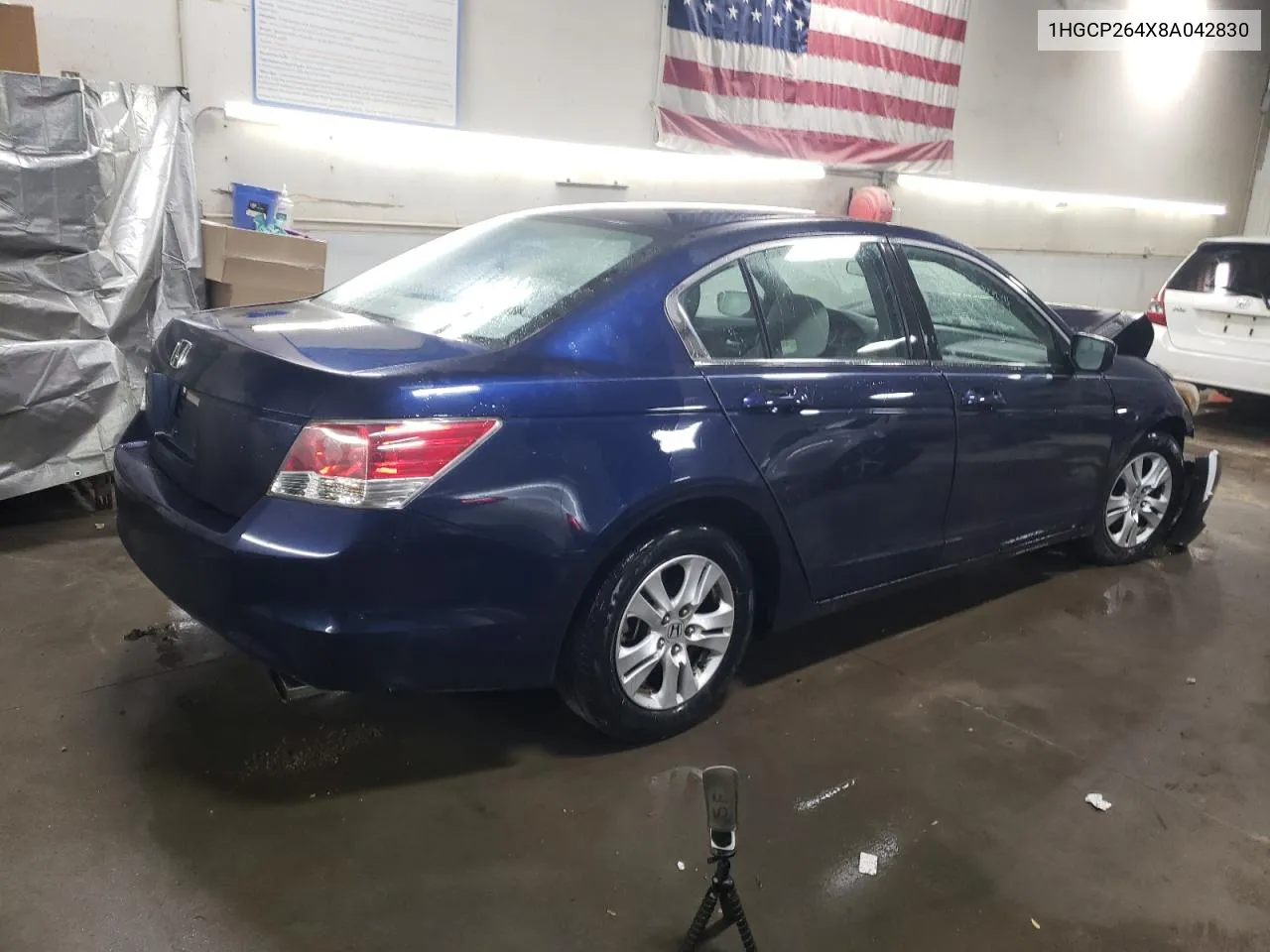 2008 Honda Accord Lxp VIN: 1HGCP264X8A042830 Lot: 76048634