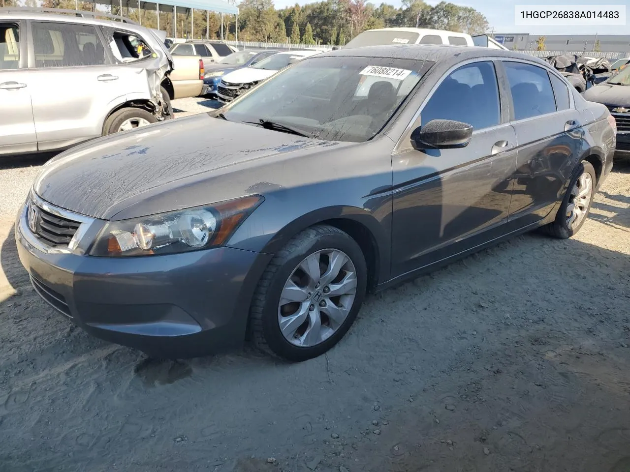 2008 Honda Accord Exl VIN: 1HGCP26838A014483 Lot: 76088214