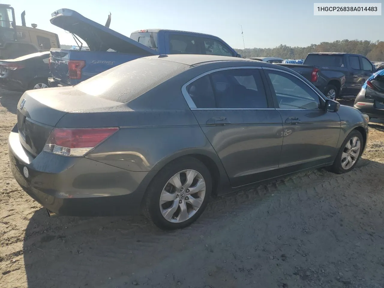 2008 Honda Accord Exl VIN: 1HGCP26838A014483 Lot: 76088214