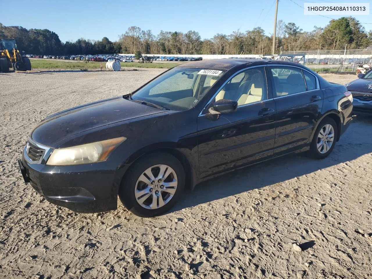 1HGCP25408A110313 2008 Honda Accord Lxp