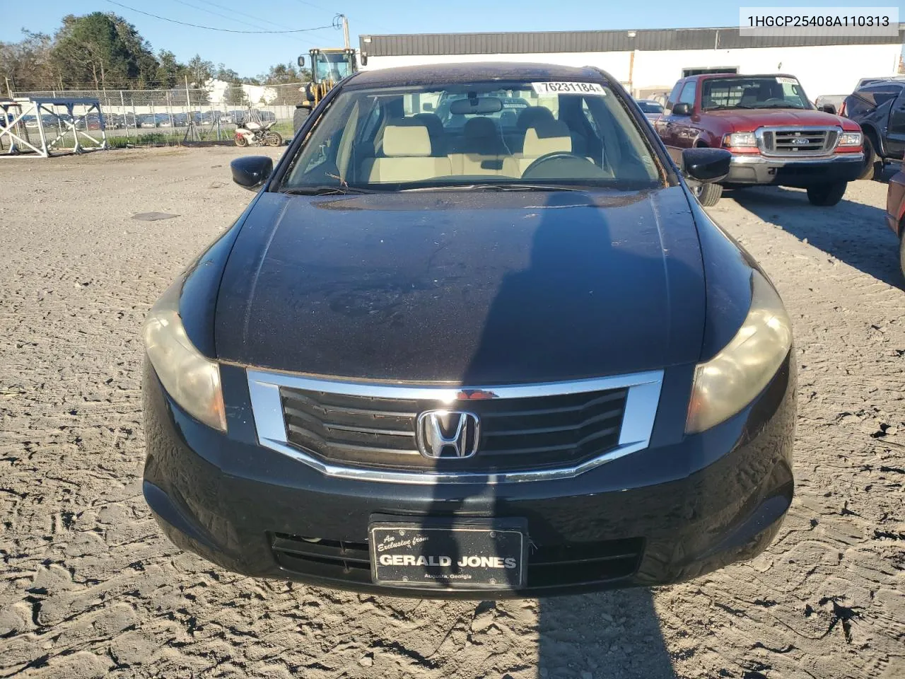 2008 Honda Accord Lxp VIN: 1HGCP25408A110313 Lot: 76231184