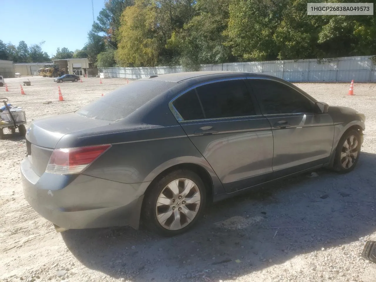 2008 Honda Accord Exl VIN: 1HGCP26838A049573 Lot: 76628474