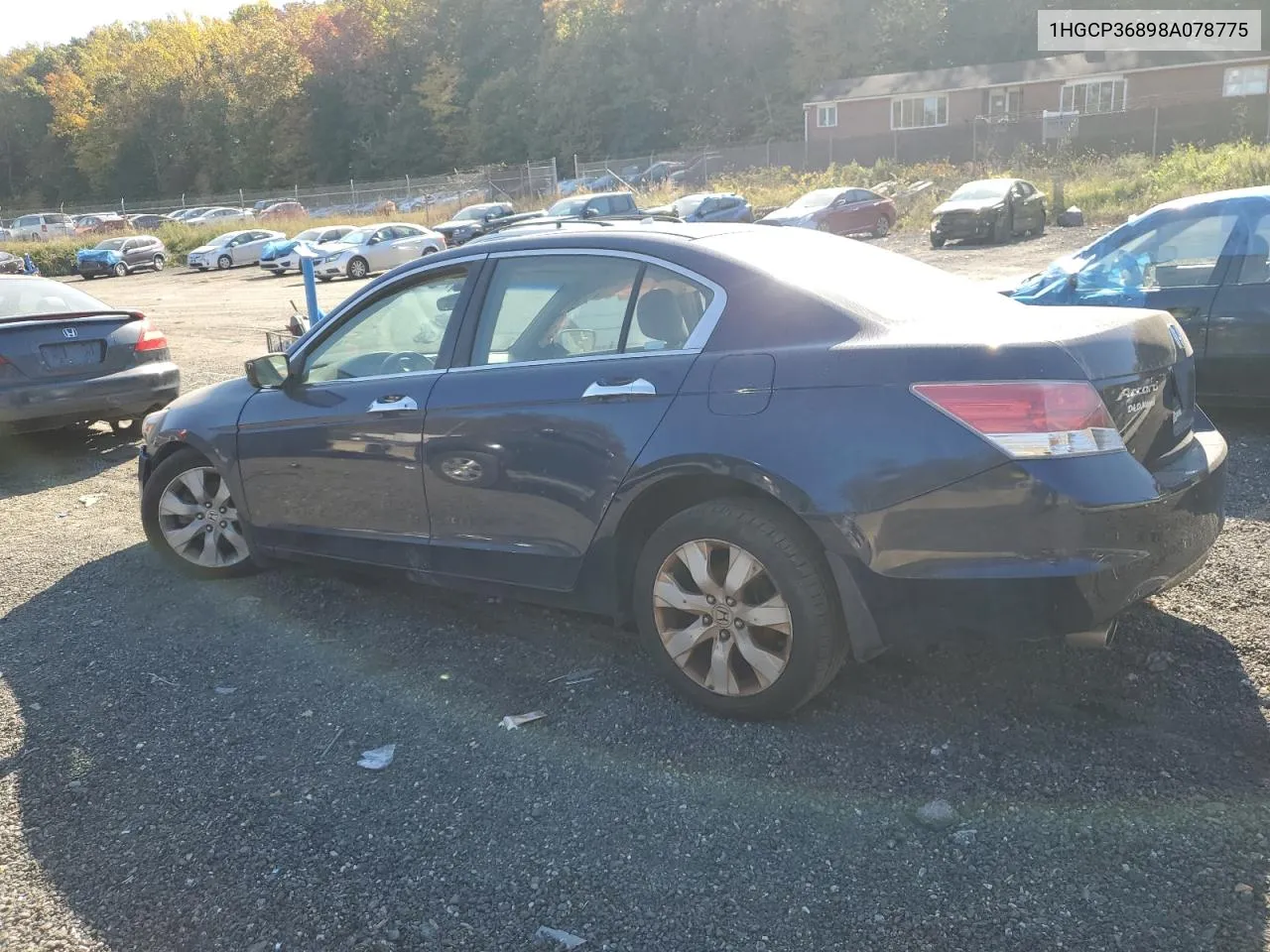 1HGCP36898A078775 2008 Honda Accord Exl