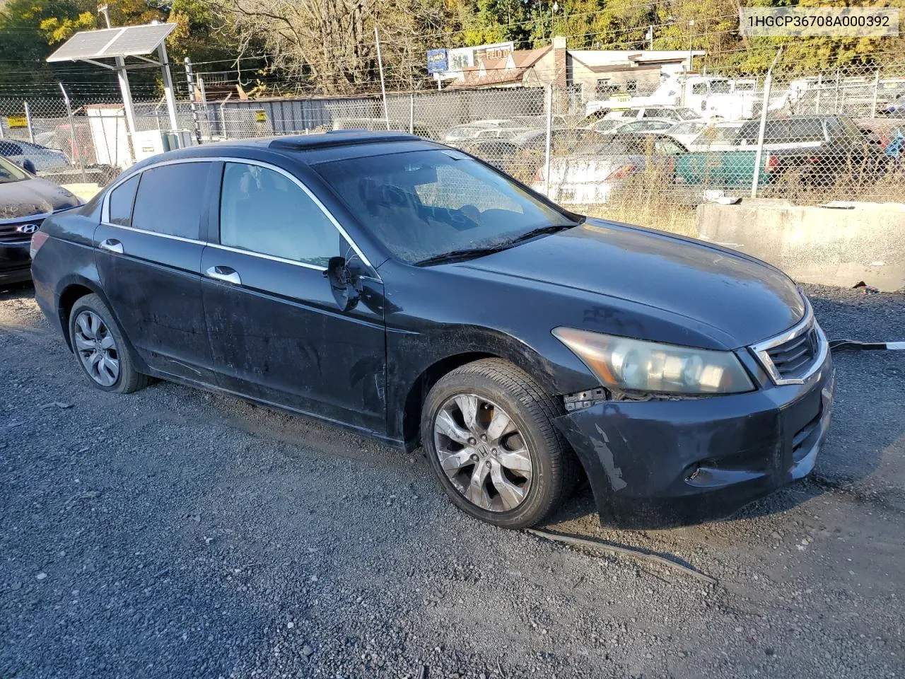 1HGCP36708A000392 2008 Honda Accord Ex