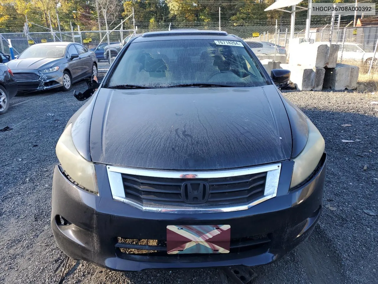 1HGCP36708A000392 2008 Honda Accord Ex