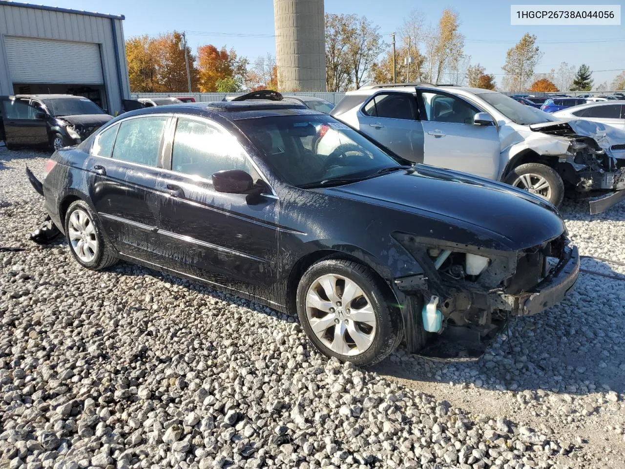 2008 Honda Accord Ex VIN: 1HGCP26738A044056 Lot: 76767764