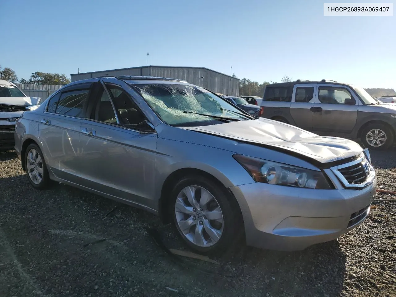 1HGCP26898A069407 2008 Honda Accord Exl