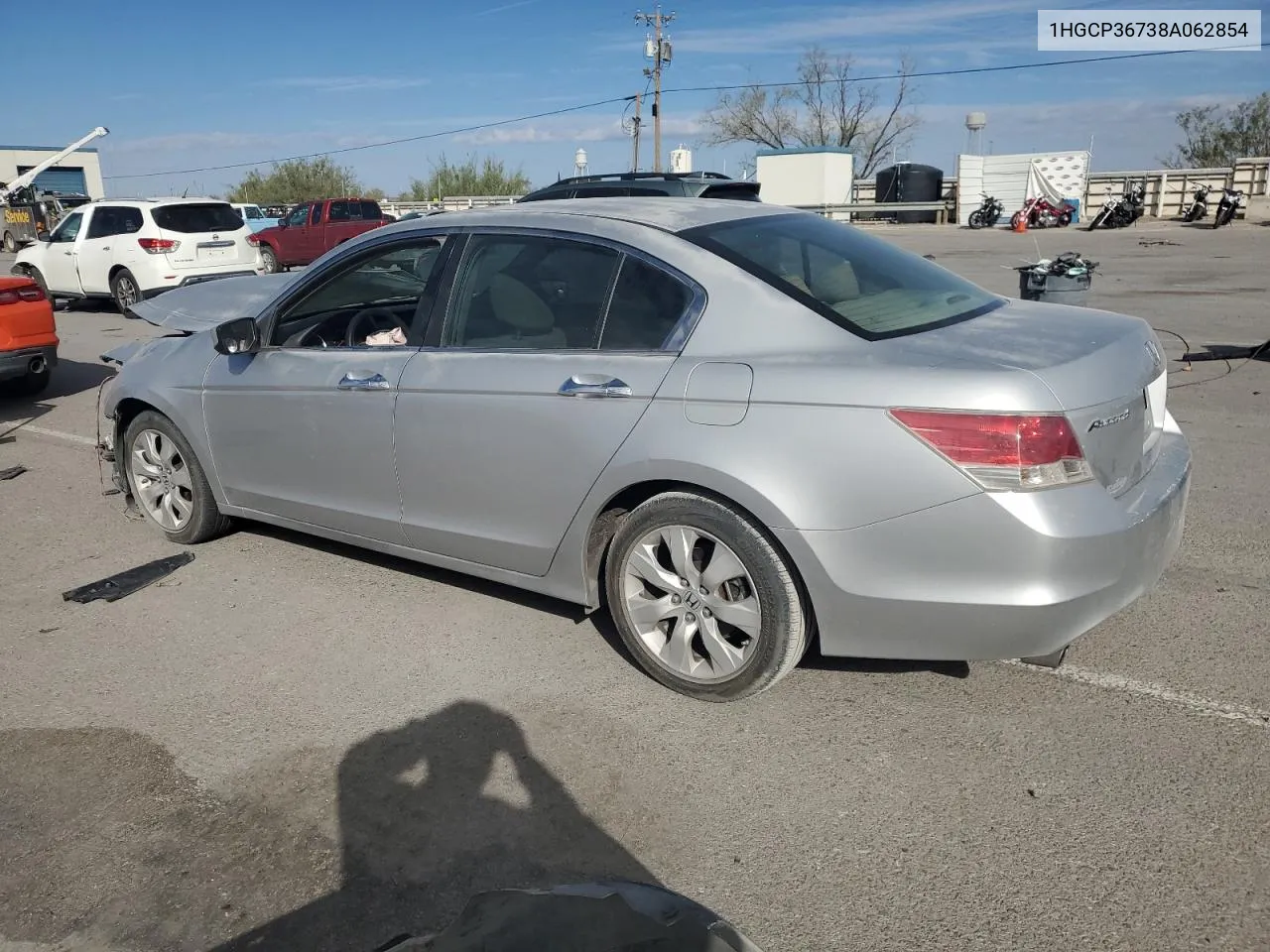 2008 Honda Accord Ex VIN: 1HGCP36738A062854 Lot: 78589484