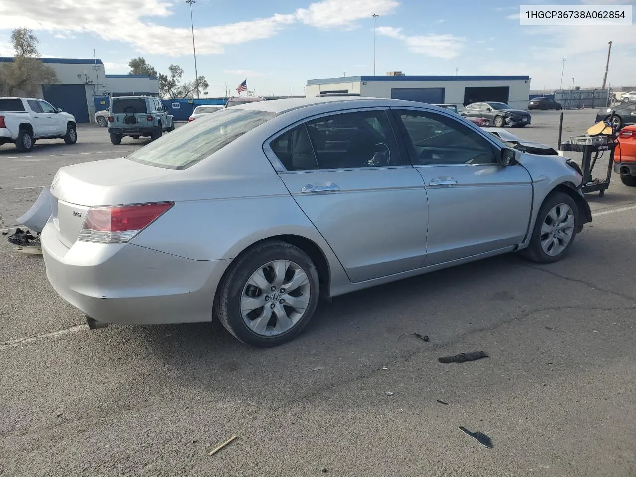 2008 Honda Accord Ex VIN: 1HGCP36738A062854 Lot: 78589484