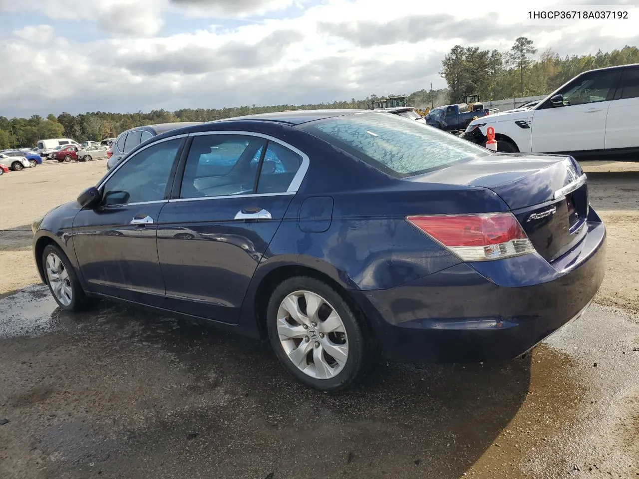 2008 Honda Accord Ex VIN: 1HGCP36718A037192 Lot: 78989054