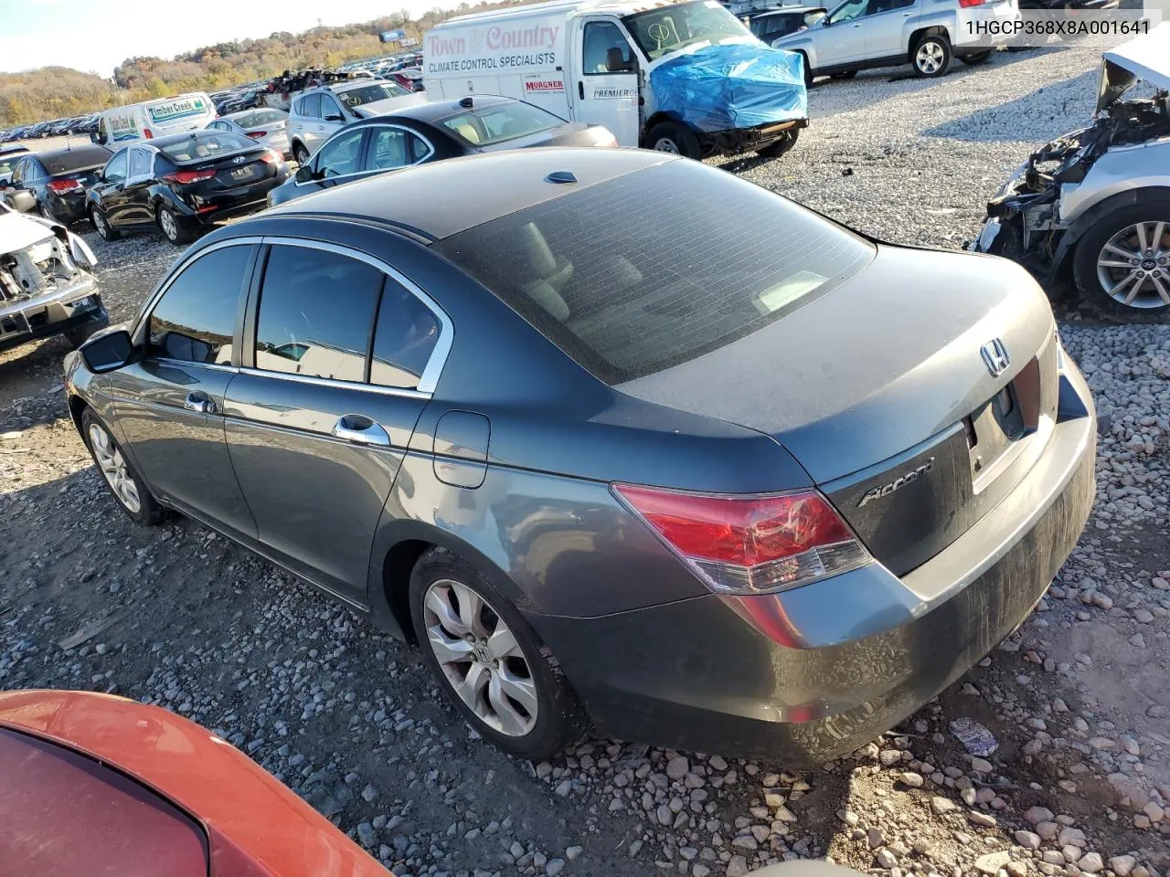 2008 Honda Accord Exl VIN: 1HGCP368X8A001641 Lot: 79008604