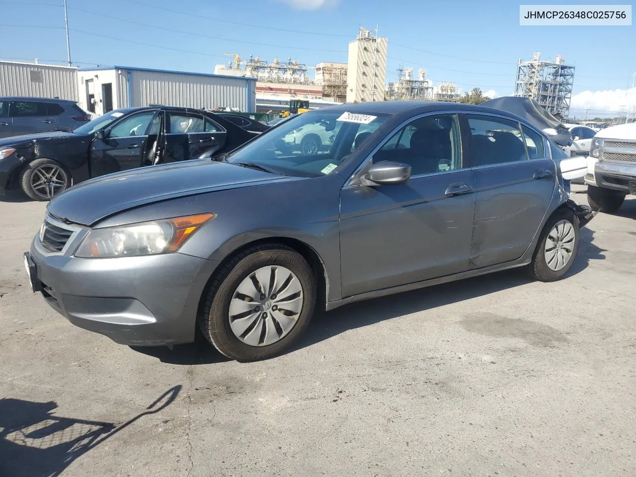 2008 Honda Accord Lx VIN: JHMCP26348C025756 Lot: 79556324