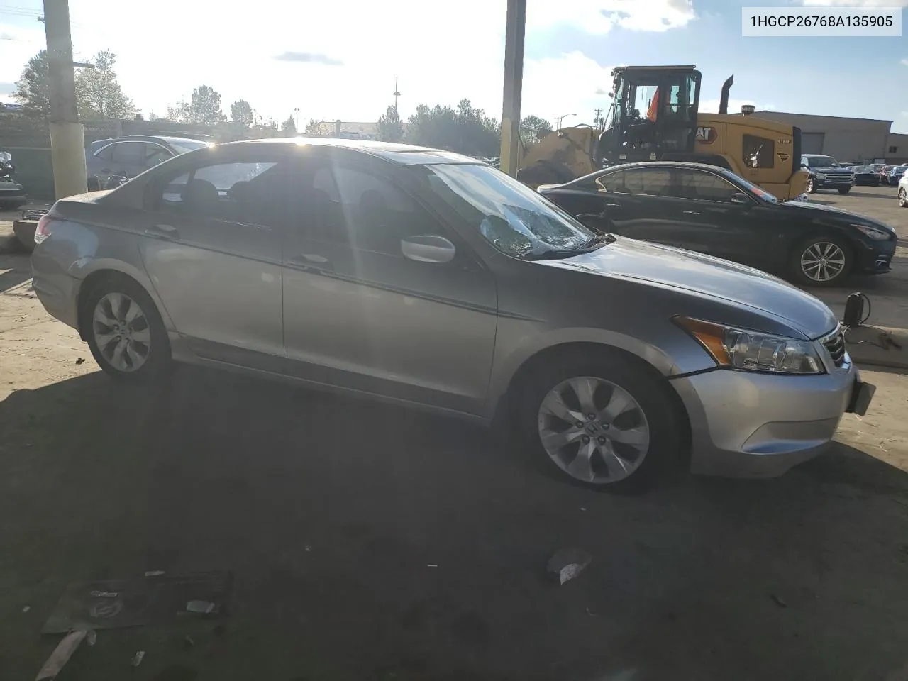 2008 Honda Accord Ex VIN: 1HGCP26768A135905 Lot: 79563504