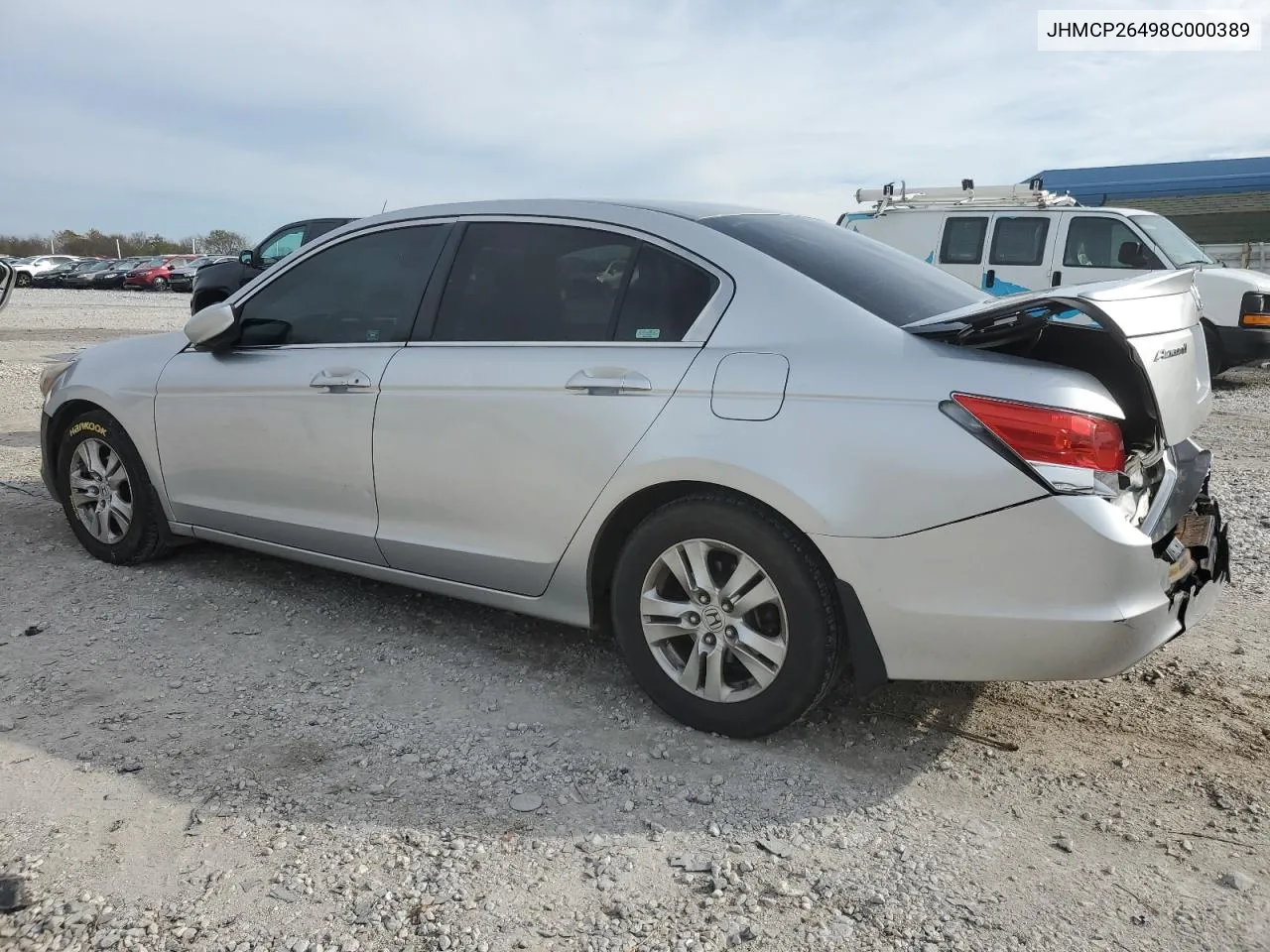 2008 Honda Accord Lxp VIN: JHMCP26498C000389 Lot: 79790814