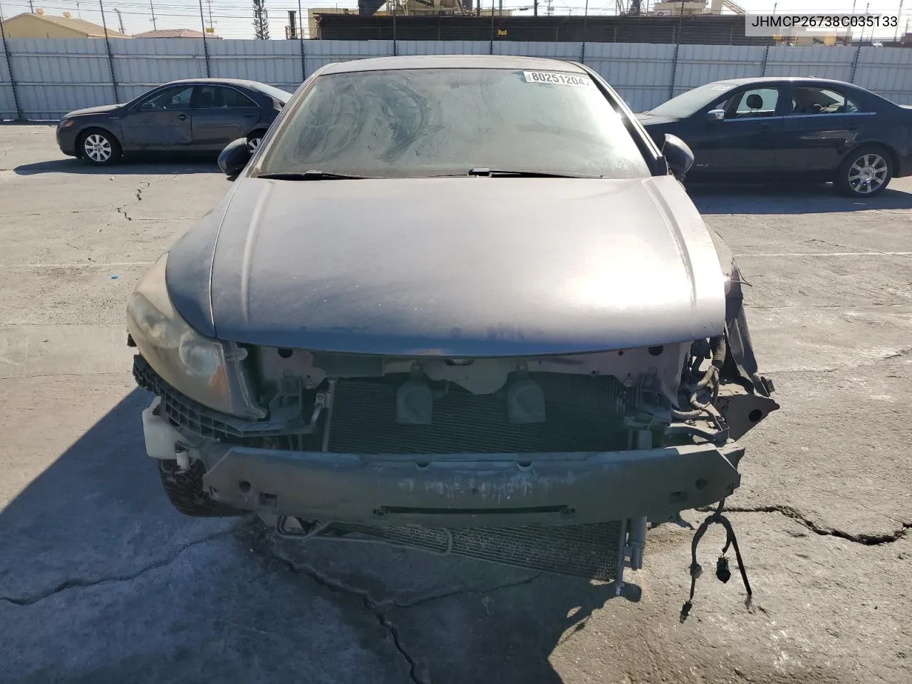 JHMCP26738C035133 2008 Honda Accord Ex