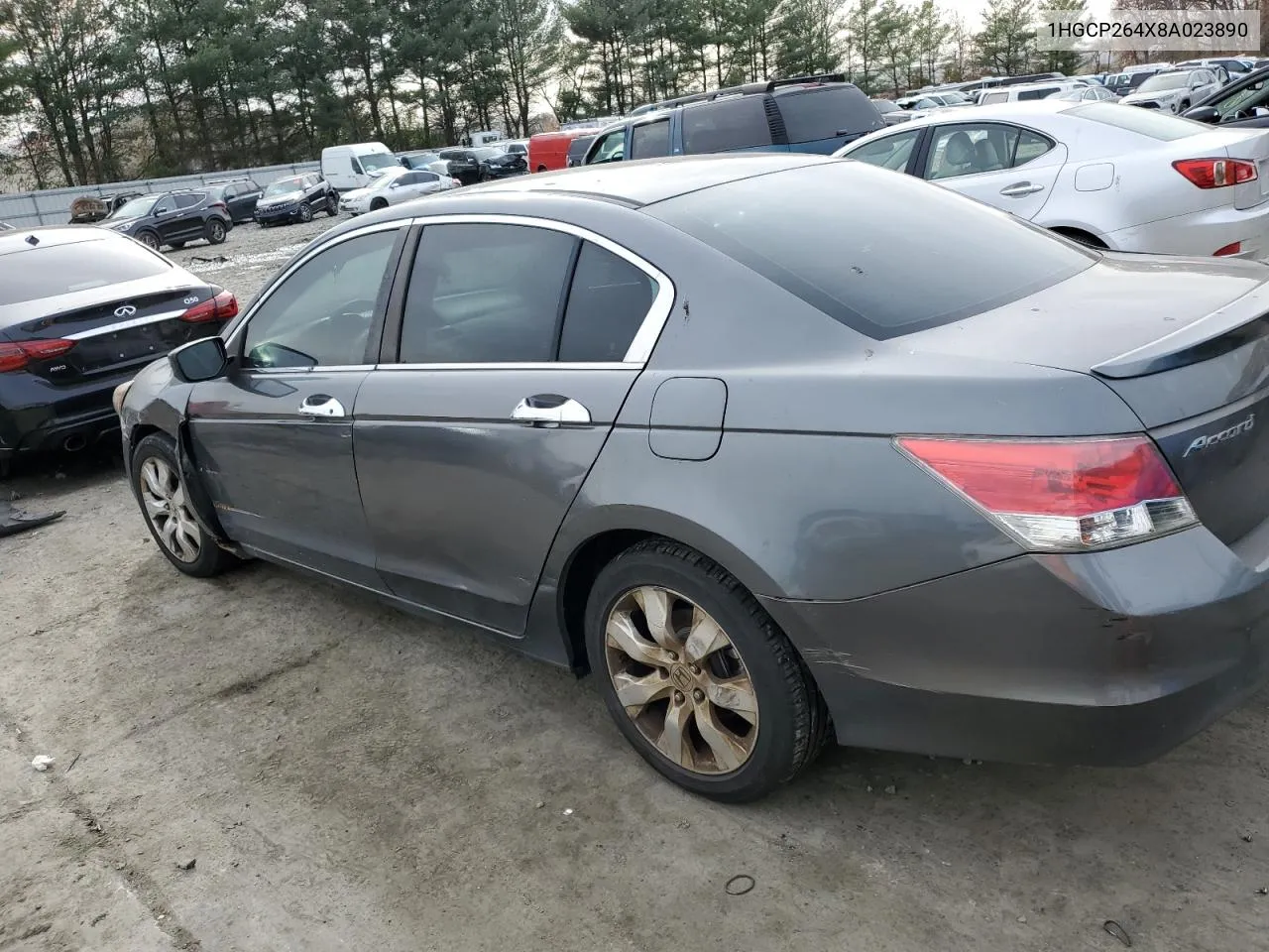 2008 Honda Accord Lxp VIN: 1HGCP264X8A023890 Lot: 80372654