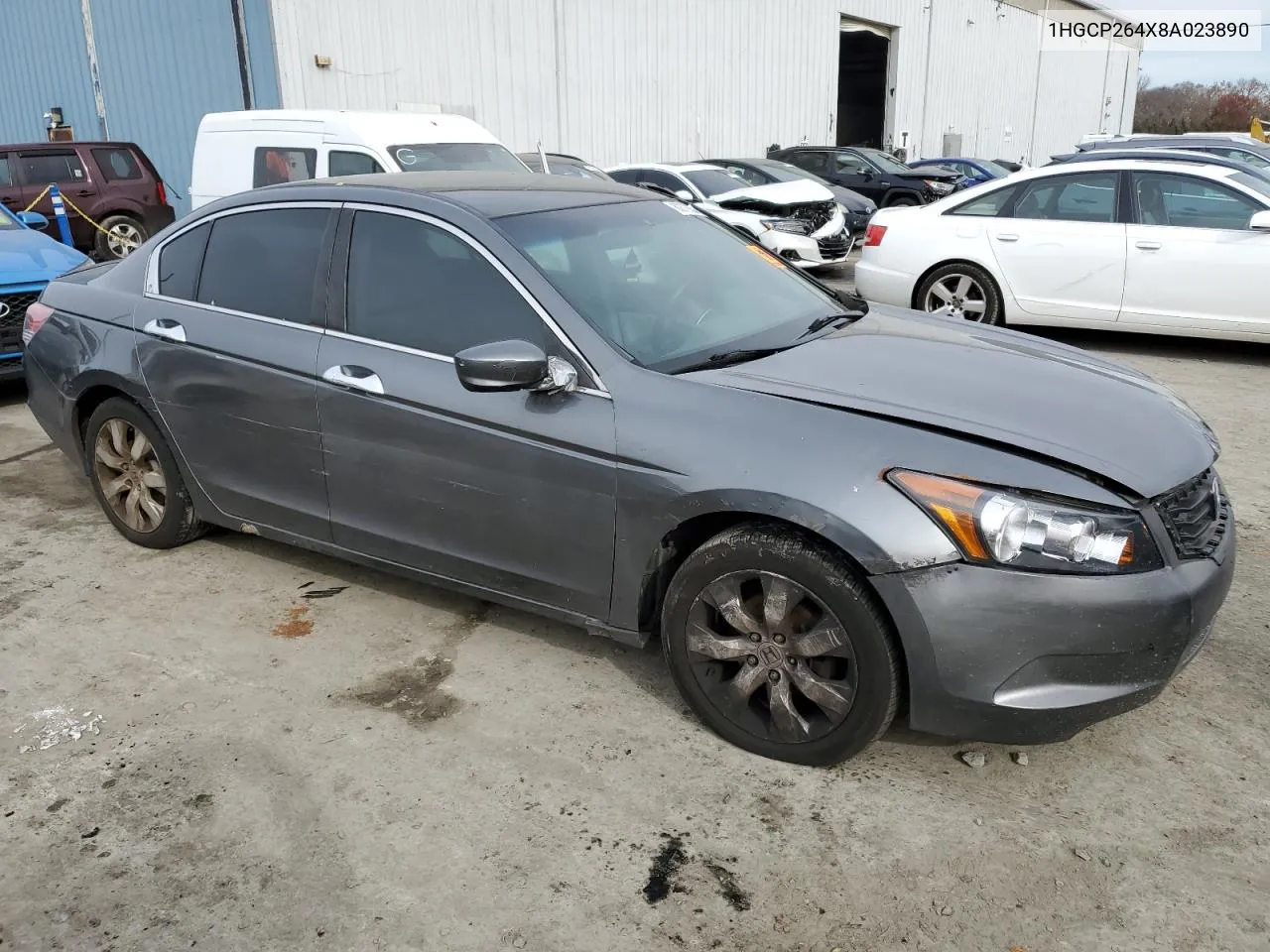 2008 Honda Accord Lxp VIN: 1HGCP264X8A023890 Lot: 80372654