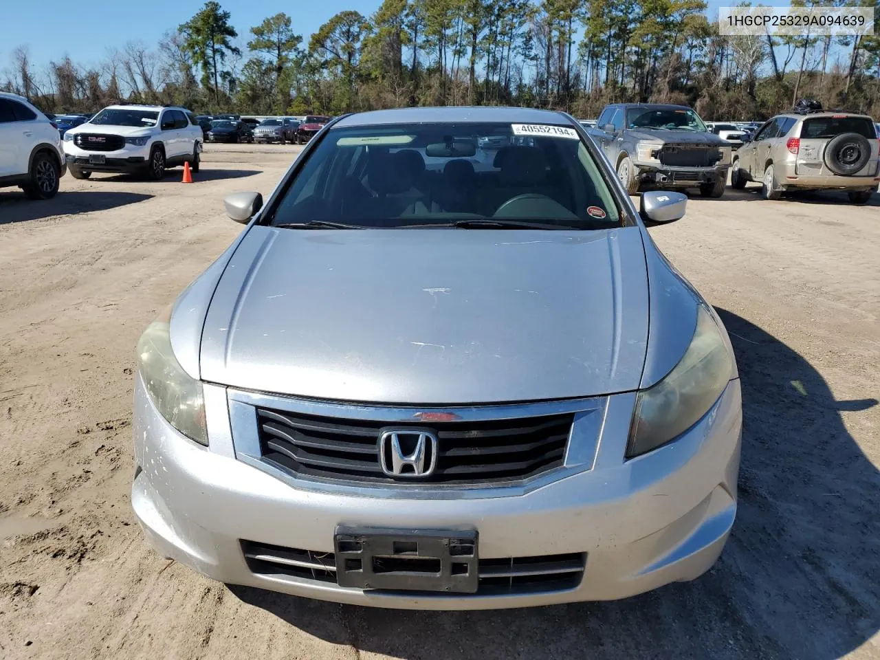 2009 Honda Accord Lx VIN: 1HGCP25329A094639 Lot: 40552194