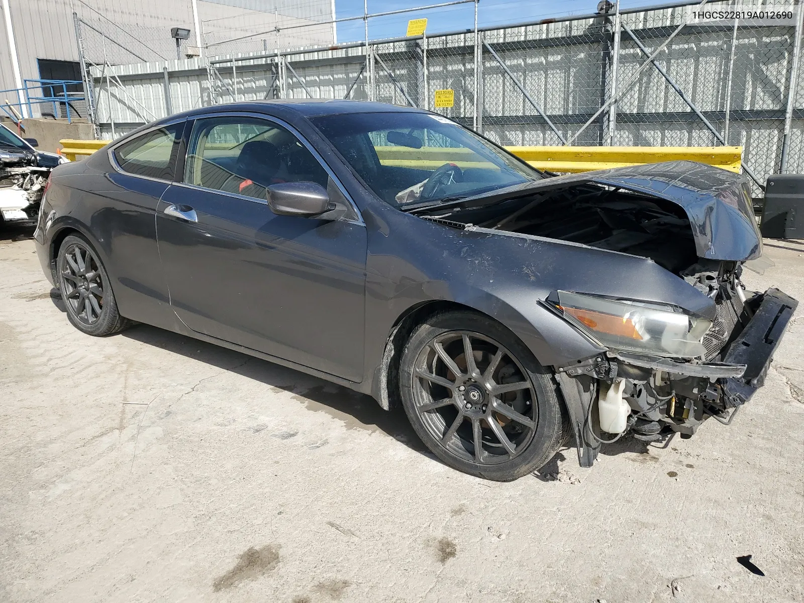 1HGCS22819A012690 2009 Honda Accord Exl