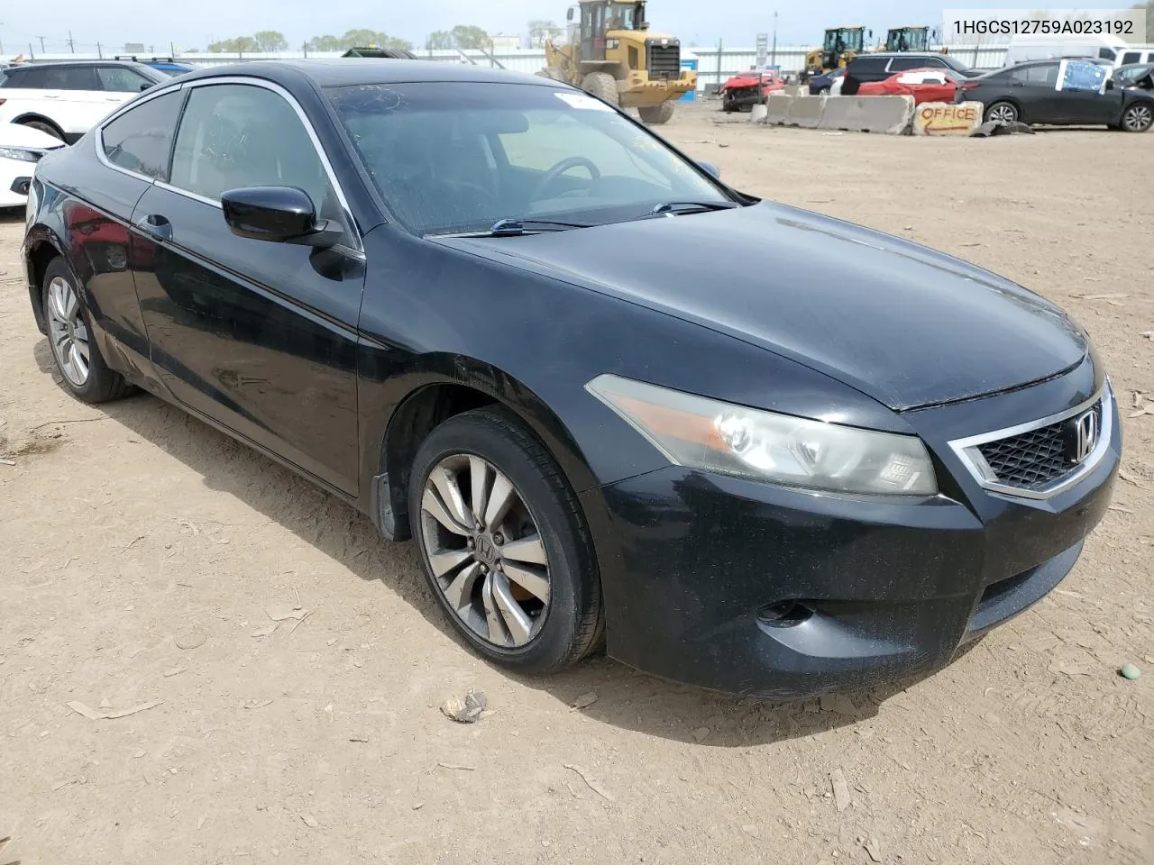 1HGCS12759A023192 2009 Honda Accord Ex